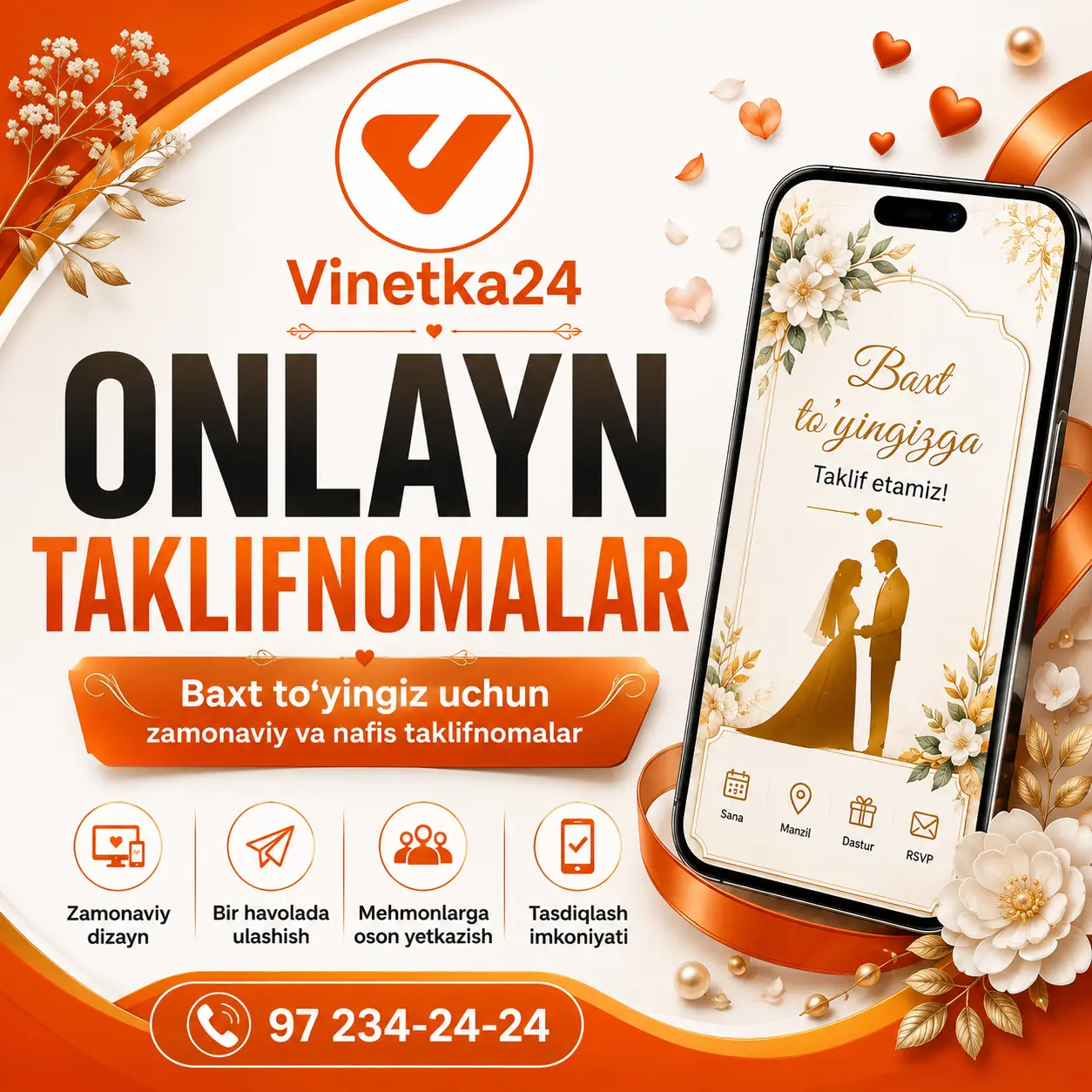 Onlayn taklifnomalar