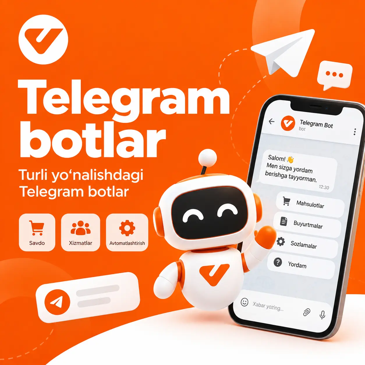 Telegram botlar